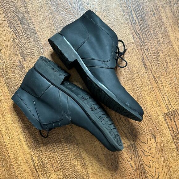 Cole Haan Grand Black Chukka Boots Water Resistant Mens Size 9.5 main image 13